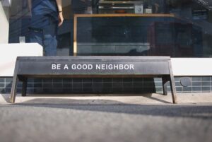 Photo "How to work together with neighbors to make the neighborhood more friendly"